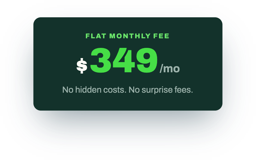 Consistent, Transparent Pricing